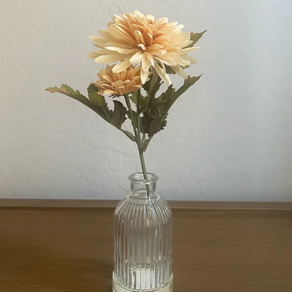 11” Faux Mini Orange Daisy Flower Arrangement - Hearth & Hand with Magnolia